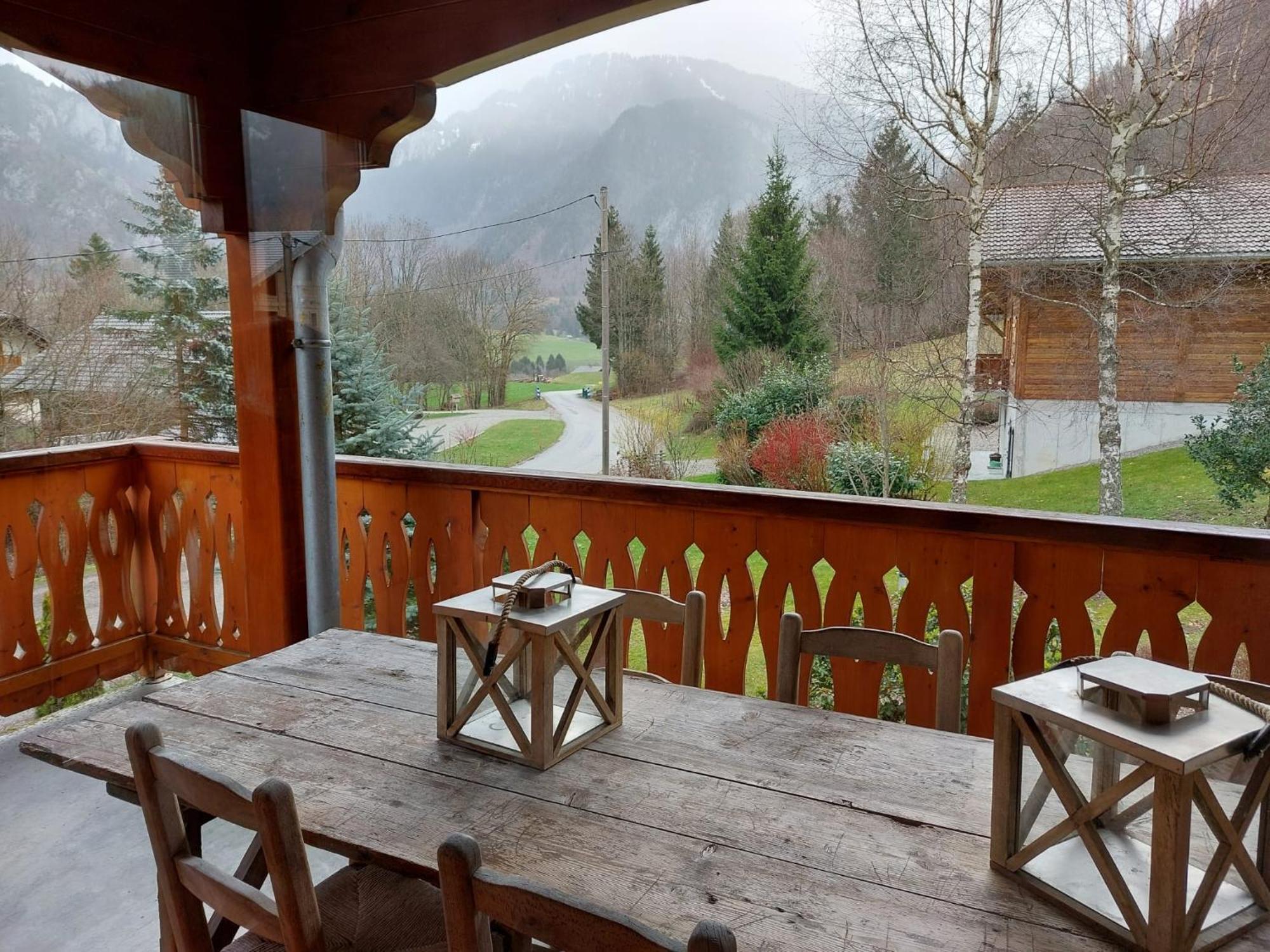 Chalet Chez Maurice Vacheresse Exterior photo